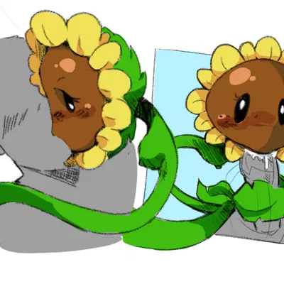 anon (electronic arts, plants vs. zombies) created by danigrex2n