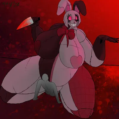 anon, vanny (fnaf) (five nights at freddy's, scottgames) created by m4n