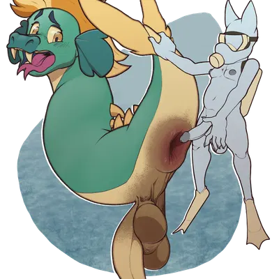 anonymous character, finley the sea serpent (indigo park) created by iyvanthedotty