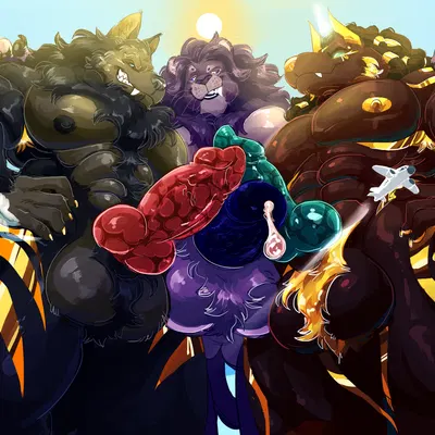 anubis, anubis bayek, hogan bayek (egyptian mythology, middle eastern mythology) created by mordecal