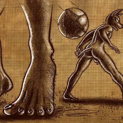 anubis (egyptian mythology, middle eastern mythology) created by samareck