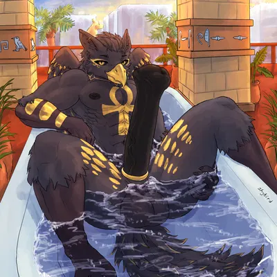 anurio (mythology) created by shybird