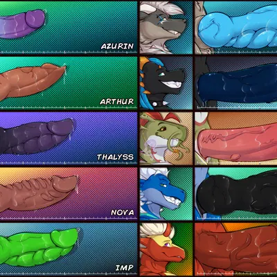 apollo (blazeyboi), azurin, nova (atypicaldragon) (capcom, monster hunter) created by aktiloth