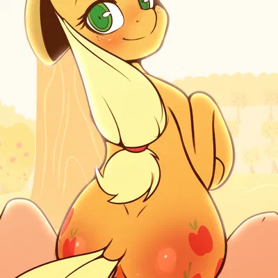 applejack (mlp) (friendship is magic, hasbro) created by alexc