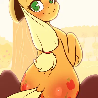 applejack (mlp) (friendship is magic, hasbro) created by alexc