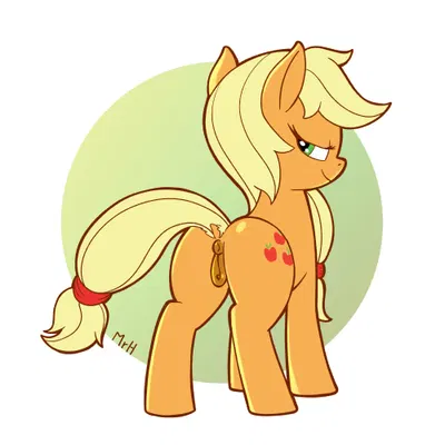 applejack (mlp) (friendship is magic, hasbro) created by mr harinezumi