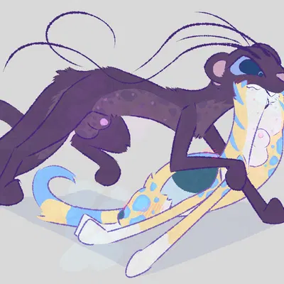 applejuice (soft bugg), chesawyiin (cloudweaver) created by soft bugg