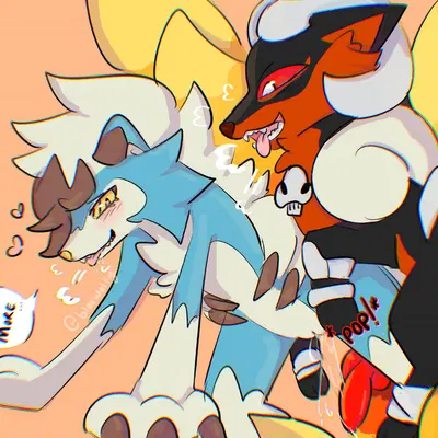 aries (bloowolfy), gashadog (nintendo, pokemon) created by bloowolfy