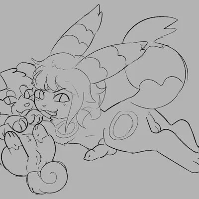 aries (bloowolfy) (nintendo, pokemon) created by bloowolfy