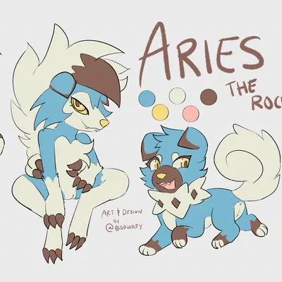 aries (bloowolfy) (nintendo, pokemon) created by bloowolfy