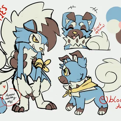 aries (bloowolfy) (nintendo, pokemon) created by bloowolfy