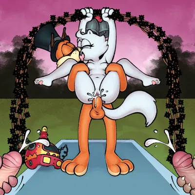 arnold (bubsy), bubsy bobcat, oblivia (bubsy) (bubsy (series)) created by dreamscreep