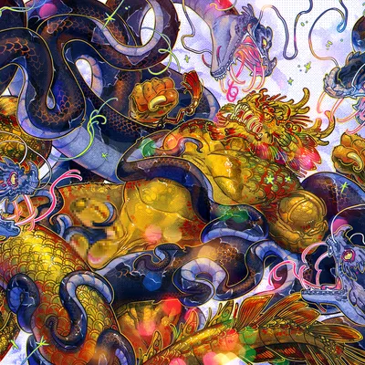 asian mythology, chinese mythology created by hotsatyr