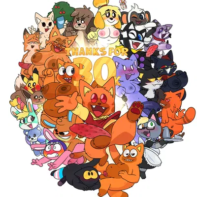 aster (crushpepper), claude (animal crossing), digby (animal crossing) (aggretsuko, animal crossing) created by crushpepper