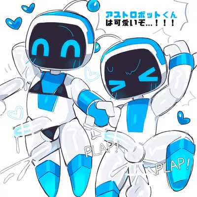 astro (astro bot) (astro bot (series)) created by wan txt