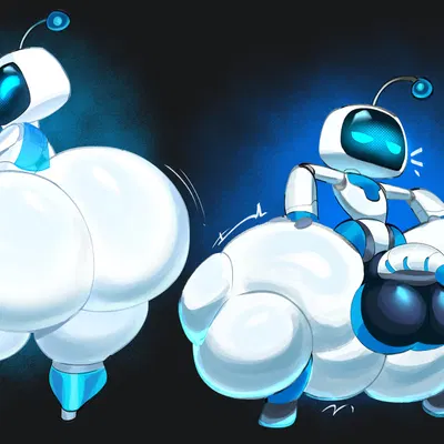 astro (astro bot) (astro bot (series), sony corporation) created by dymitr3