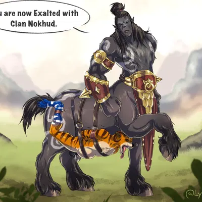 avrus (blizzard entertainment, european mythology) created by lykostherium