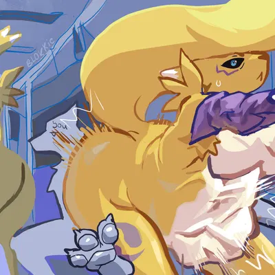 bandai namco, digimon created by blokkie