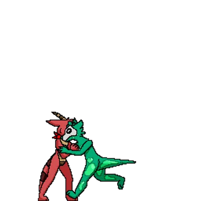 bandana (character), fink (farfetchedfink) (asian mythology, dragon fruit dungeon) created by poundbandana