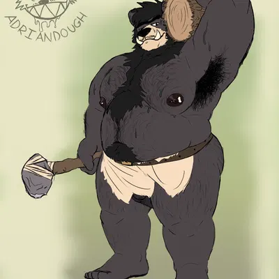 bear (adriandough) created by adrian dough