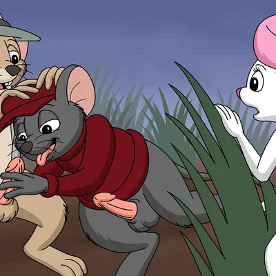 bernard (the rescuers), jake (the rescuers), miss bianca (the rescuers) (disney, the rescuers (disney)) created by omatic