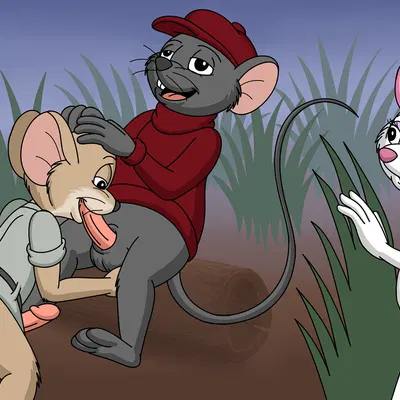 bernard (the rescuers), jake (the rescuers), miss bianca (the rescuers) (disney, the rescuers (disney)) created by omatic