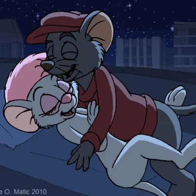 bernard (the rescuers), miss bianca (the rescuers) (disney, the rescuers (disney)) created by omatic