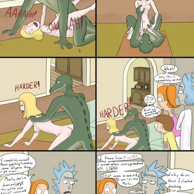 beth smith, morty smith, rick sanchez (adult swim, cartoon network) created by duskulldraws