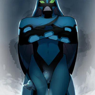 big chill (ben 10, cartoon network) created by pancakesballz