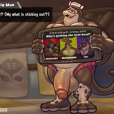 big man (splatoon) (nintendo, splatoon) created by trick rex