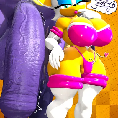 big the cat, rouge the bat (sega, sonic the hedgehog (series)) created by neotaurus