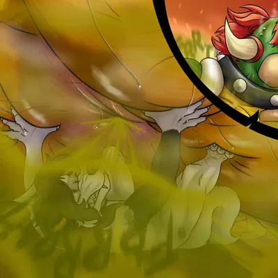 blade (kxybeastar), bowser (mario bros, nintendo) created by laught468