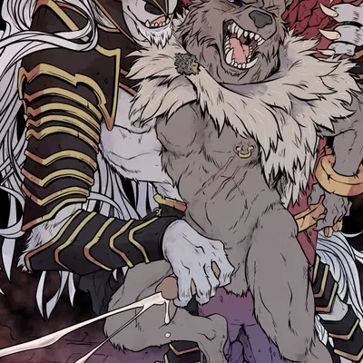 blaidd (elden ring), maliketh (elden ring) (elden ring, fromsoftware) created by draite