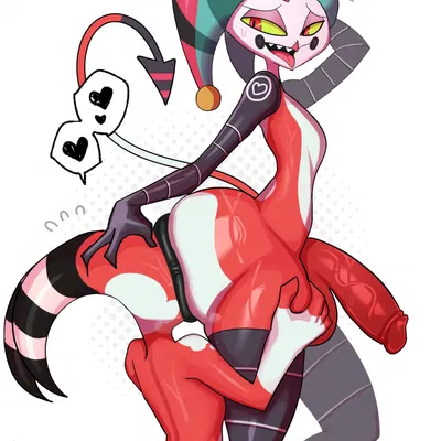 blitzo (helluva boss), fizzarolli (helluva boss) (hellaverse, helluva boss) created by markmanez