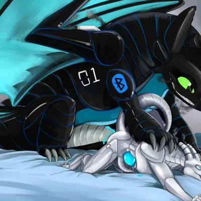blu (bluthederg), blutoothless (dreamworks, european mythology) created by charliemcarthy