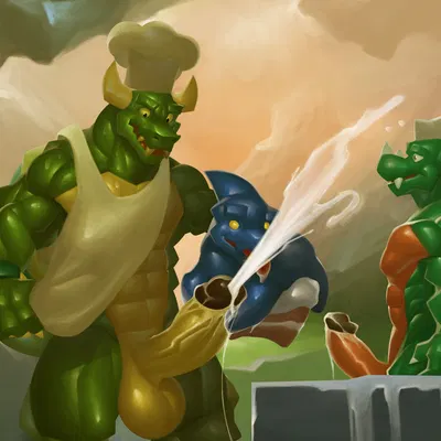 bowser, king koopa, king scoopa koopa (dic entertainment, mario bros) created by kittikary