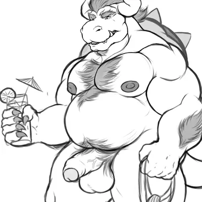 bowser (mario bros, nintendo) created by gerosandias081