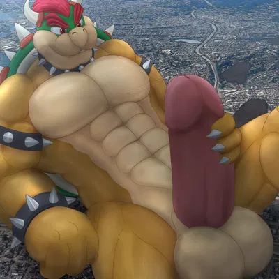 bowser (mario bros, nintendo) created by nightmare707