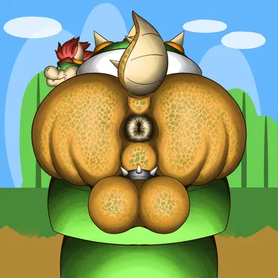 bowser (mario bros, nintendo) created by sunflower fox