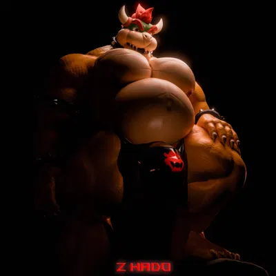 bowser (mario bros, nintendo) created by z hado