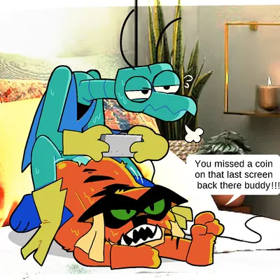 brak, zorak (space ghost) (hanna-barbera, space ghost (series)) created by pawplants