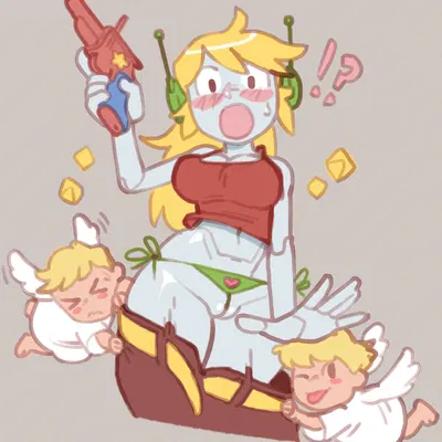 bute (cave story), curly brace (cave story) created by darkbotart