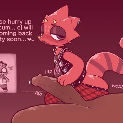 c.j. (animal crossing), flick (animal crossing) (animal crossing, nintendo) created by zlut385