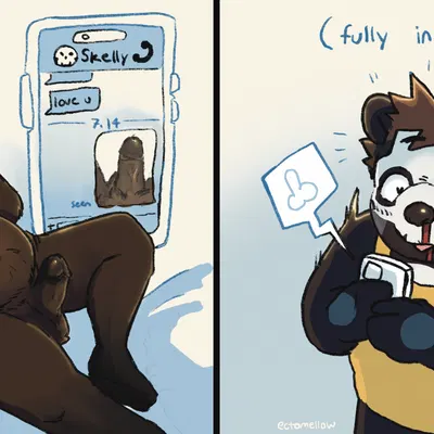 caesar (ectomellow), skelly (ectomellow) created by ectomellow