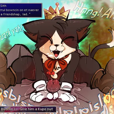 cait sith (ff7) (celtic mythology, european mythology) created by salamikii