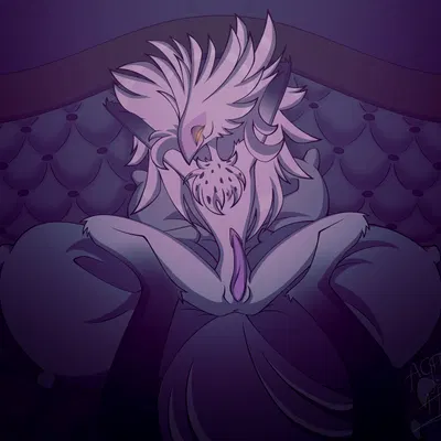 caladrius (helluva boss) (hellaverse, helluva boss) created by ab rin