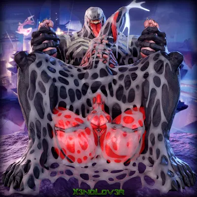 carnage (marvel), venom (marvel) (marvel, marvel rivals) created by thekidxeno