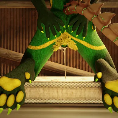 chaos canine (nimbkoll), lance barrowpaw (fallout, microsoft) created by lance the lich