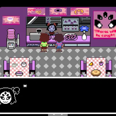 chara (undertale), frisk (undertale), muffet (undertale, undertale (series)) created by bladedbard