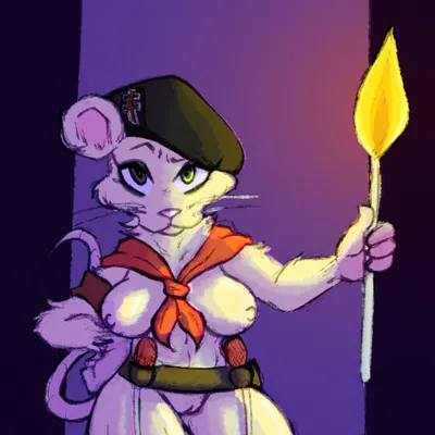 charles de girl (valiant (film)) created by sr empanada